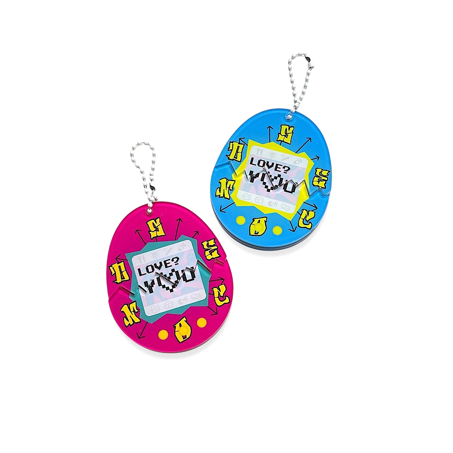 "TAMAGOTCHI" SECOND RABBIT KEY CHAIN