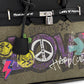 "LOVE"GRAFFITI BIRKIN CANVAS BAG