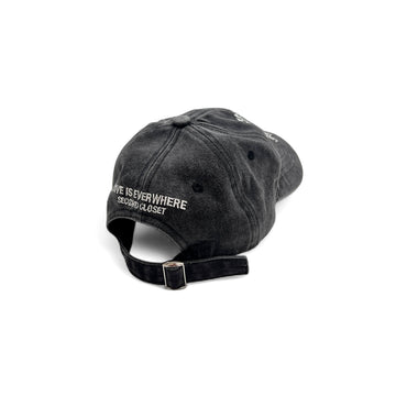 "LOVE IS EVERYWHERE" WASHED DAMAGED CAP