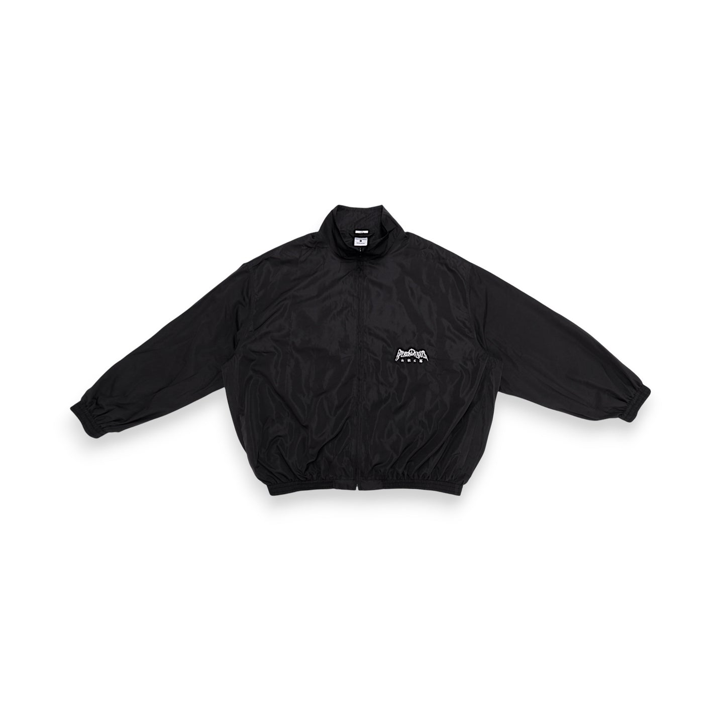 "PEACE LOVERS" OVERSIZED COACH JACKET