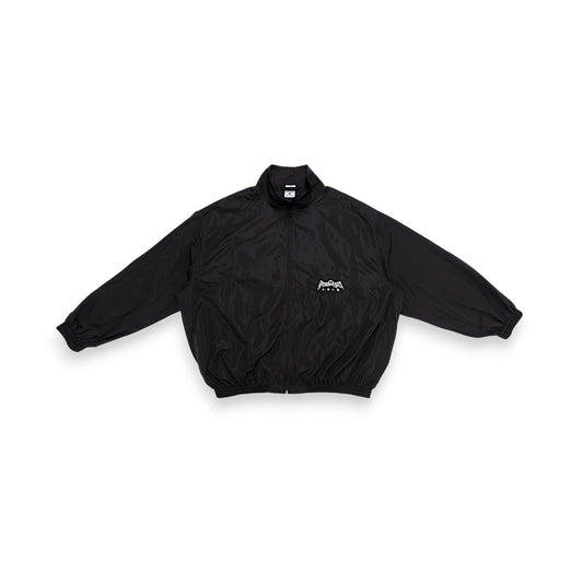 "PEACE LOVERS" OVERSIZED COACH JACKET