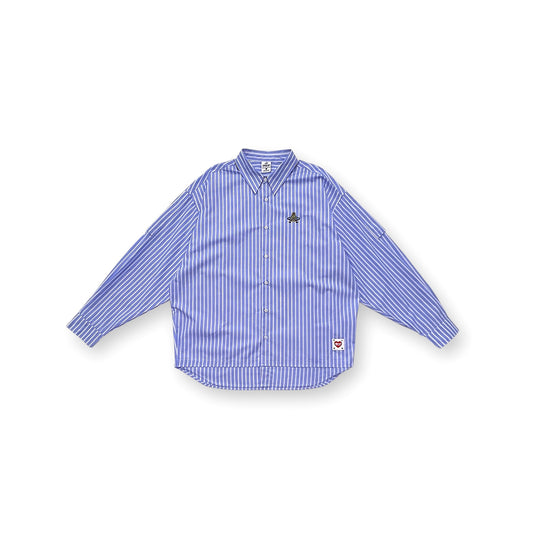 "UFO" DOUBLE LAYERS OVERSIZED SHIRT