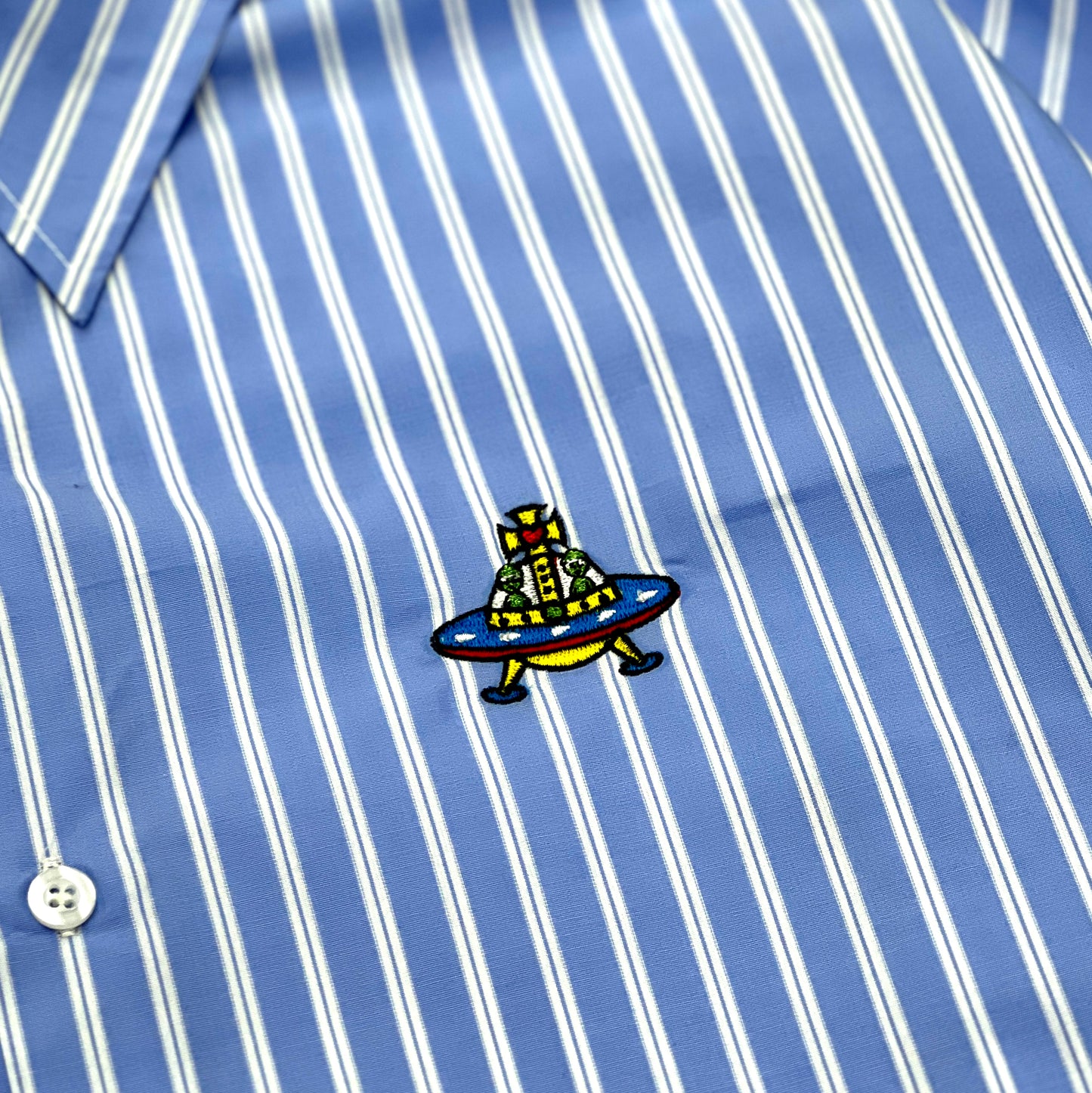 "UFO" DOUBLE LAYERS OVERSIZED SHIRT