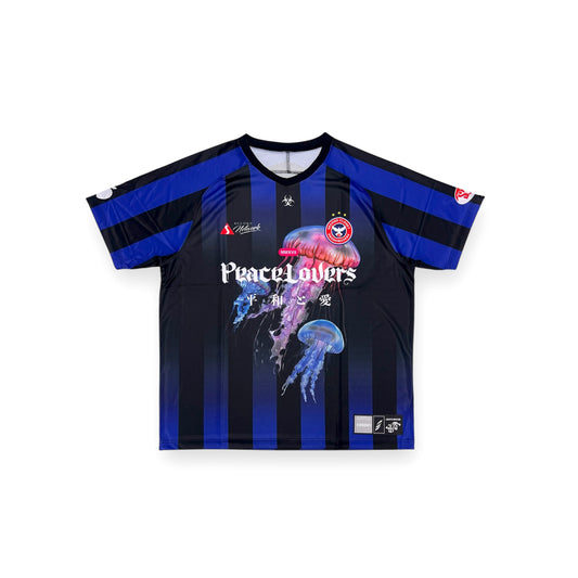 2ND CLOSET "JELLY FISH" SOCCER JERSEY T-SHIRT