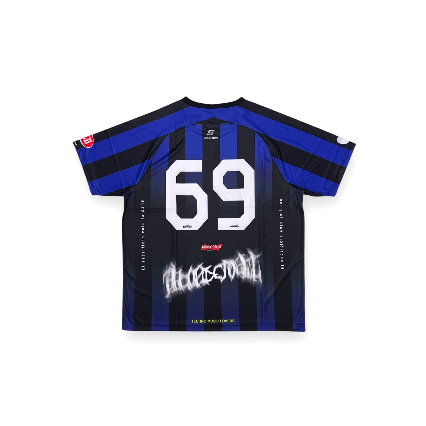 2ND CLOSET "JELLY FISH" SOCCER JERSEY T-SHIRT