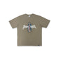 2ND CLOSET "PEACE MARIA" PRINTED WASHED T-SHIRT