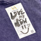 "McRECEIPT" ACID-WASHED T-SHIRT