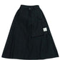 FAIRFAX PINSTRIPE PANEL DENIM SKIRT