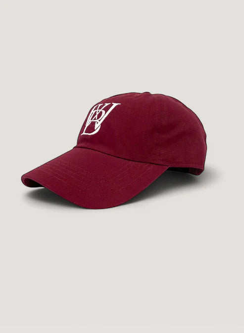 WOODBLOCK WB CLASSIC LOGO CAP - BURGUNDY