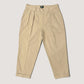 WOODBLOCK 2TUCK CHINO TROUSERS - KHAKI