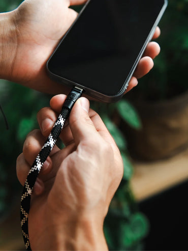 M.Craftsman Charry 2 in 1 Charging Cable + Crossbody Phone Strap