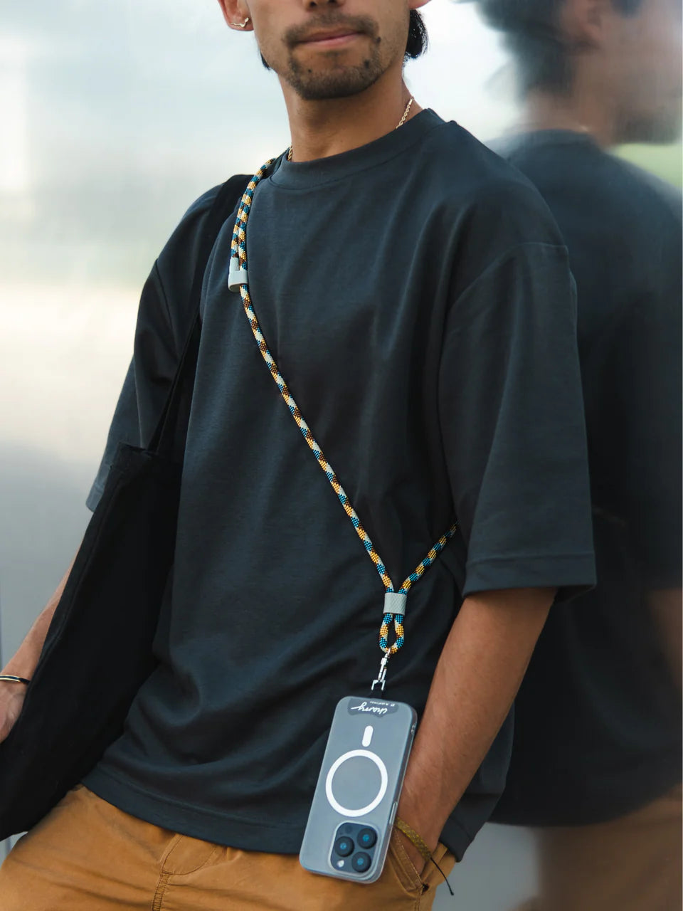 M.Craftsman Charry 2 in 1 Charging Cable + Crossbody Phone Strap