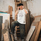 DUSTY WASH POKER TEE