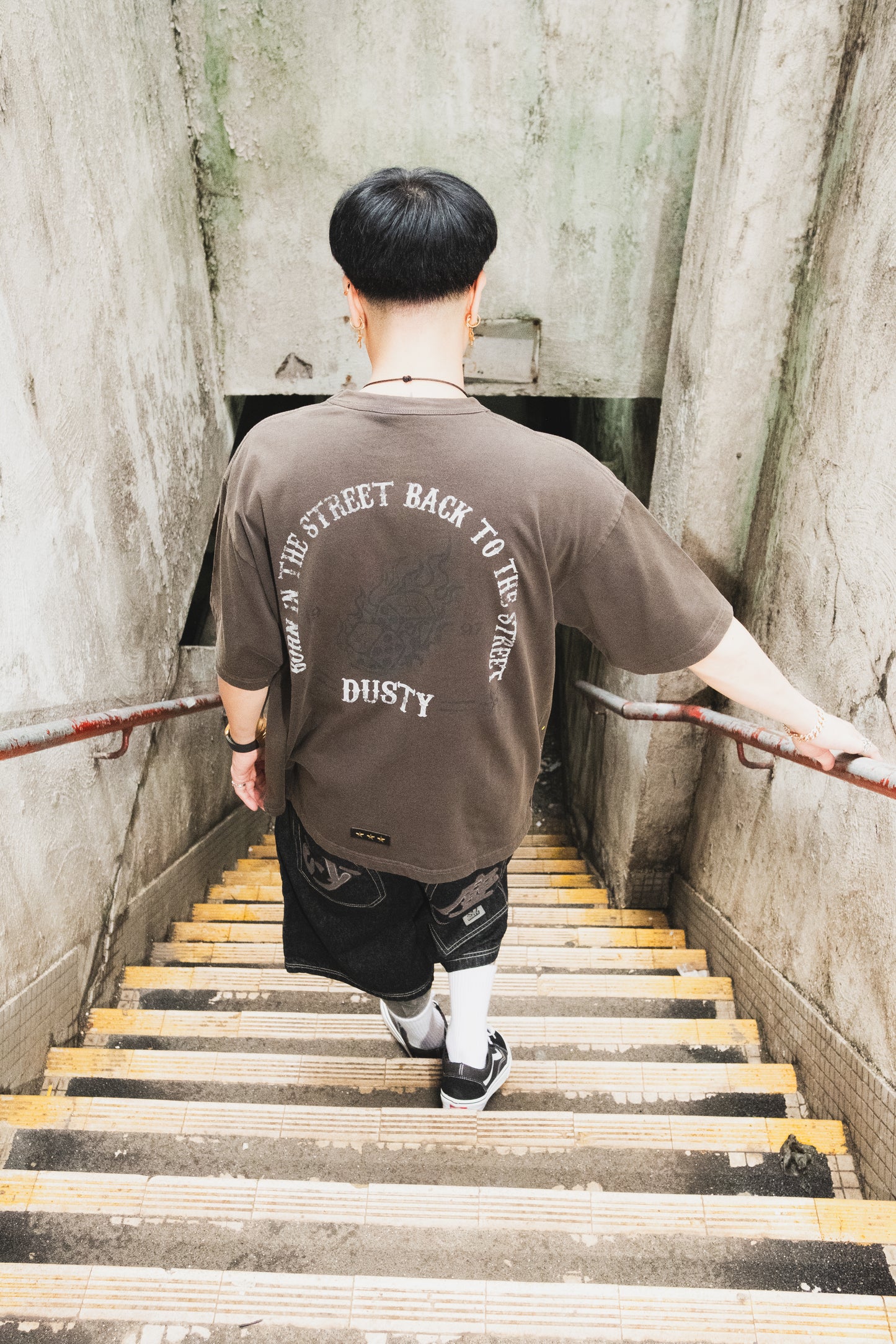 DUSTY WASH DICE TEE