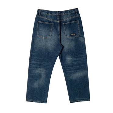 DUSTY THRASHED DENIM PANTS