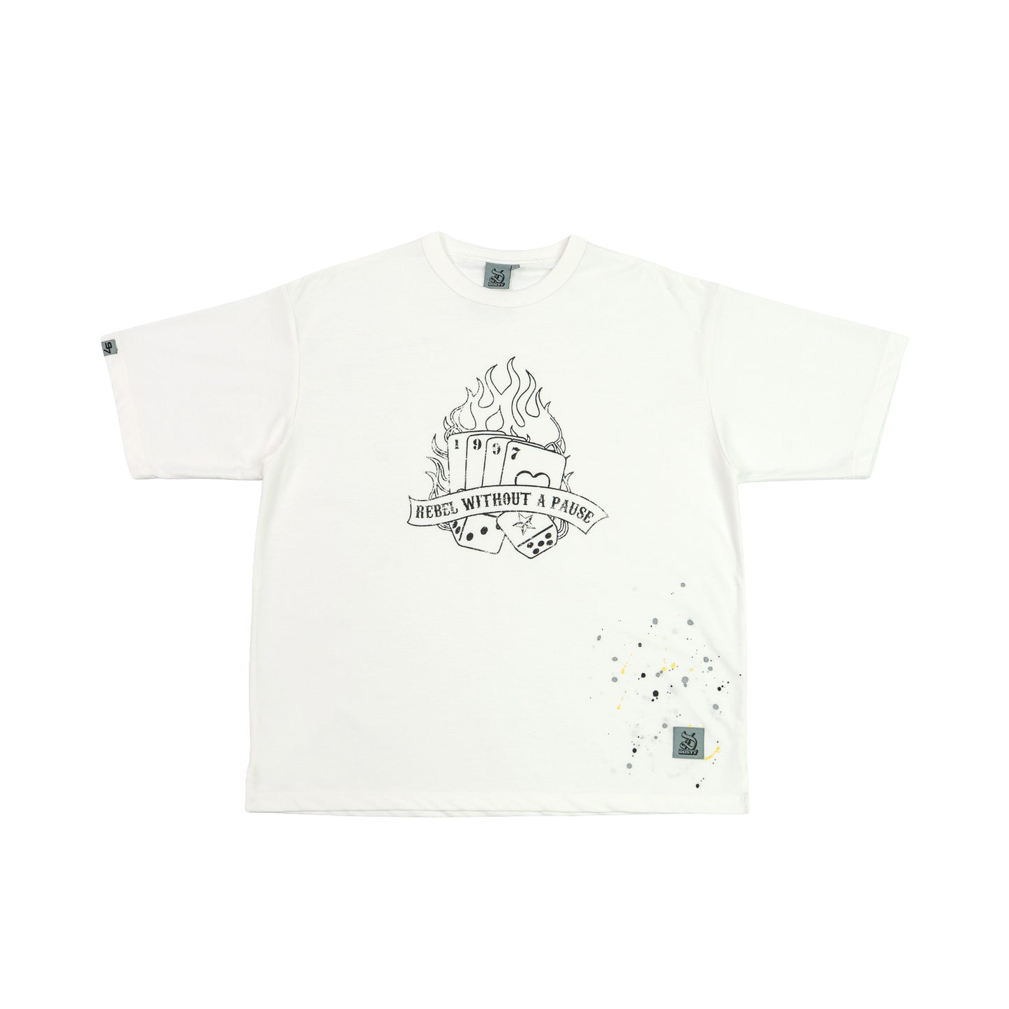 DUSTY WASH POKER TEE