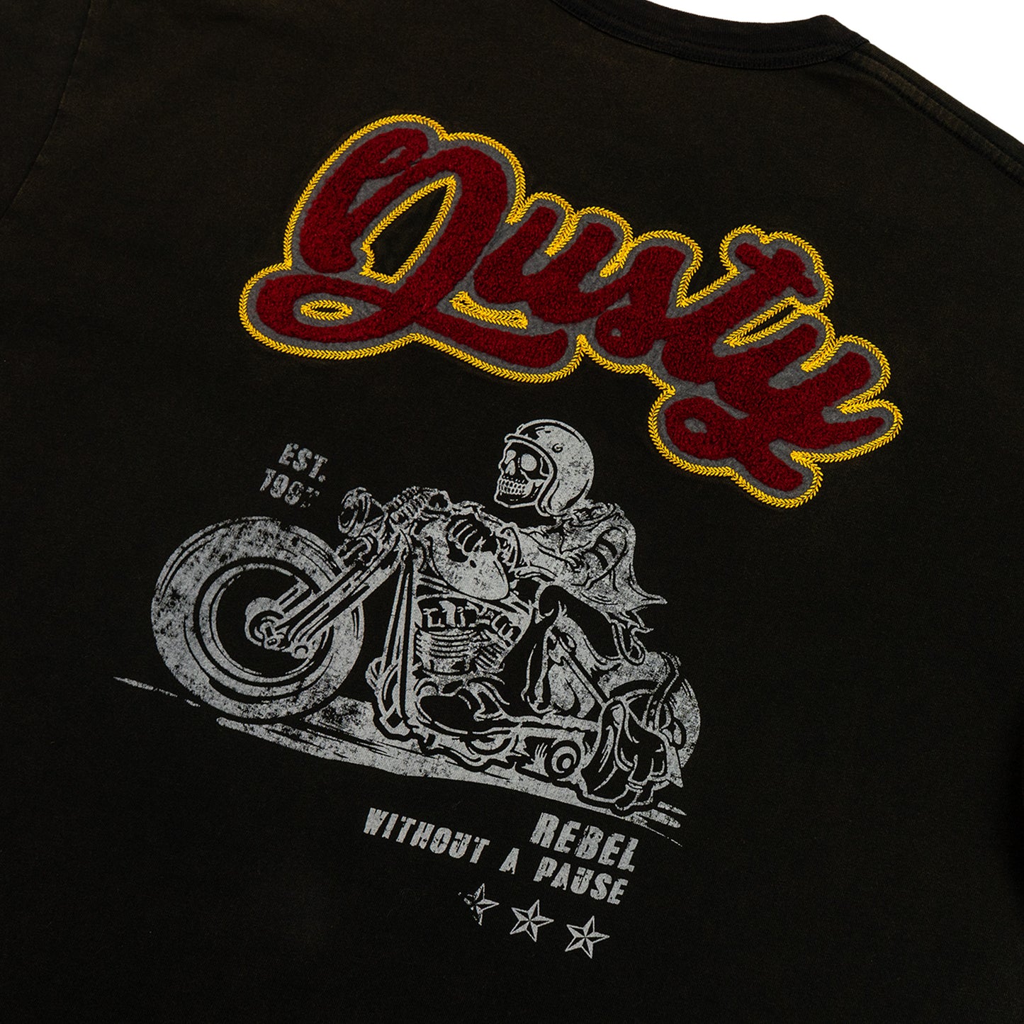 DUSTY WASH BIKER TEE