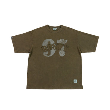DUSTY WASH NUMBER TEE