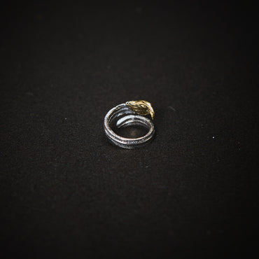 DUSTY EAGLE FEATHER RING