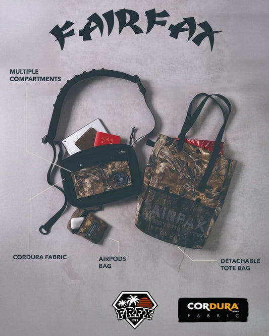FAIRFAX 2-WAY MESSENGER BAG