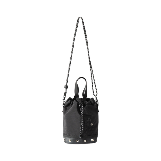 FAIRFAX DOUBLE CROSS MINI BUCKET BAG