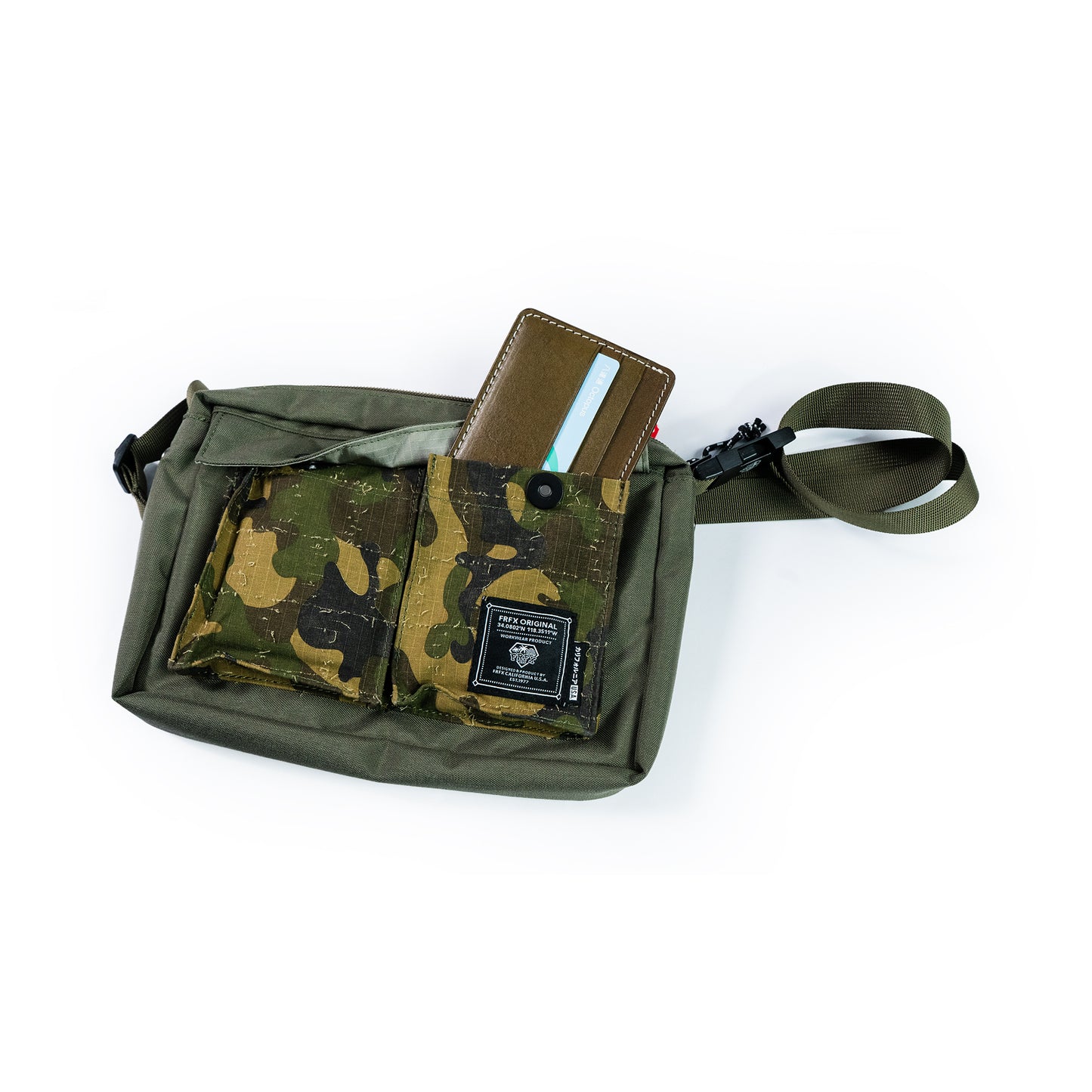 FAIRFAX 2-WAY MESSENGER TEXH BAG