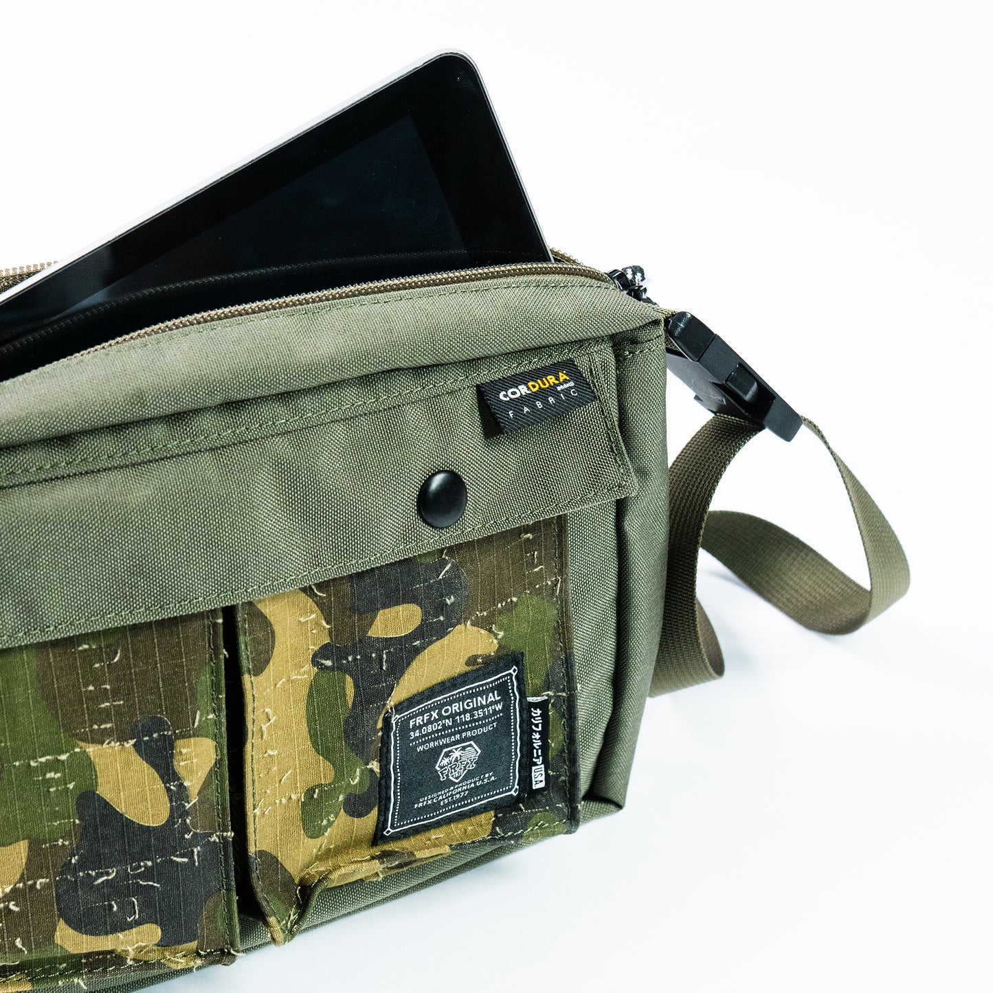FAIRFAX 2-WAY MESSENGER TEXH BAG