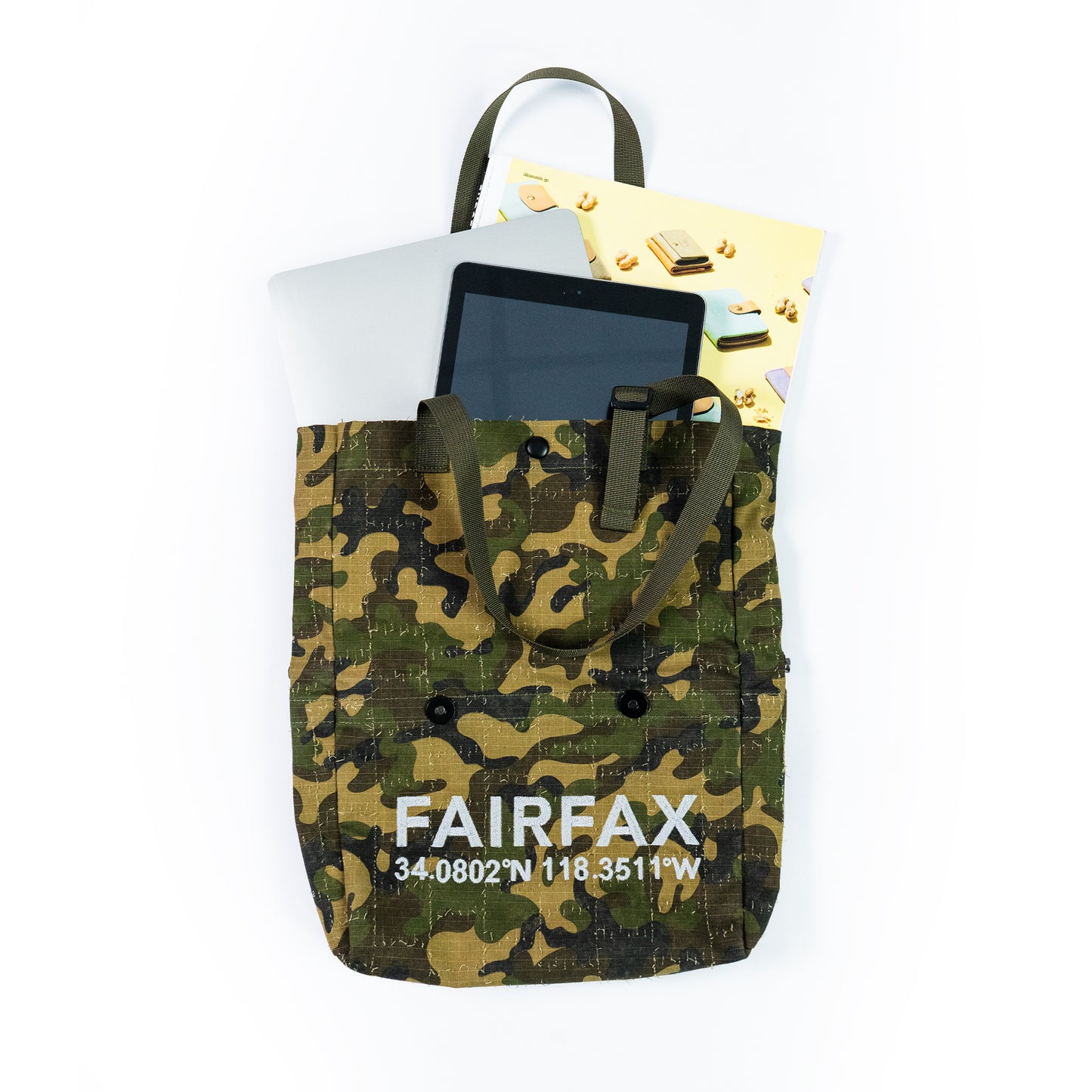 FAIRFAX 2-WAY MESSENGER TEXH BAG