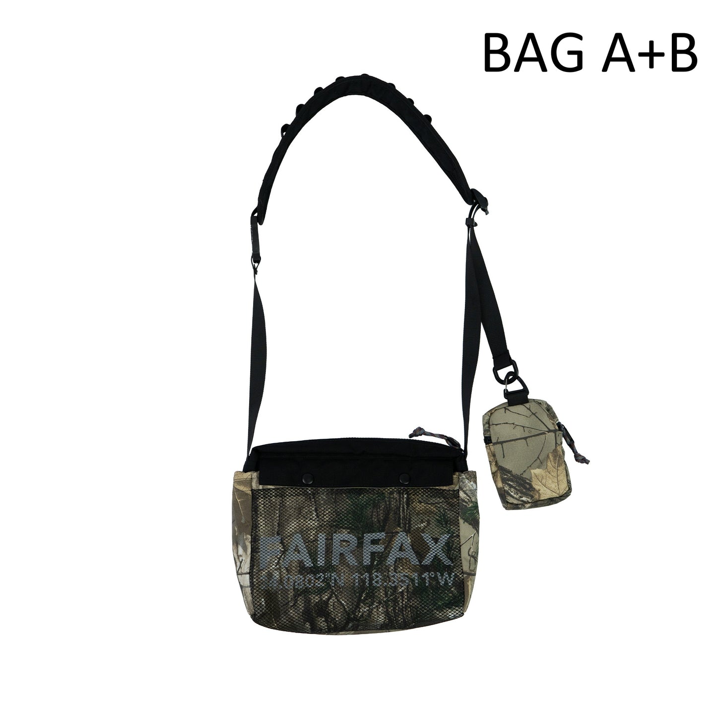 FAIRFAX 2-WAY MESSENGER BAG