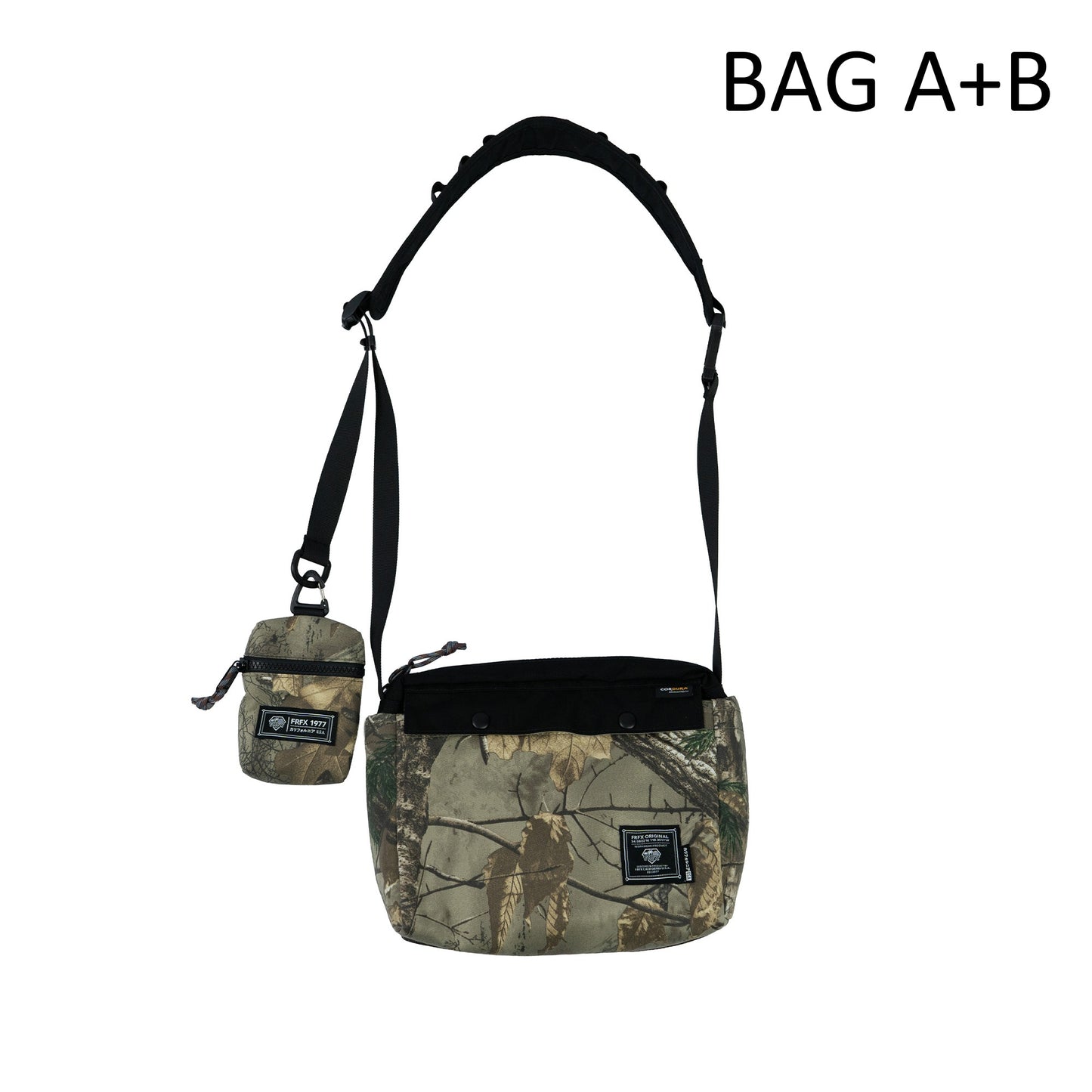 FAIRFAX 2-WAY MESSENGER BAG