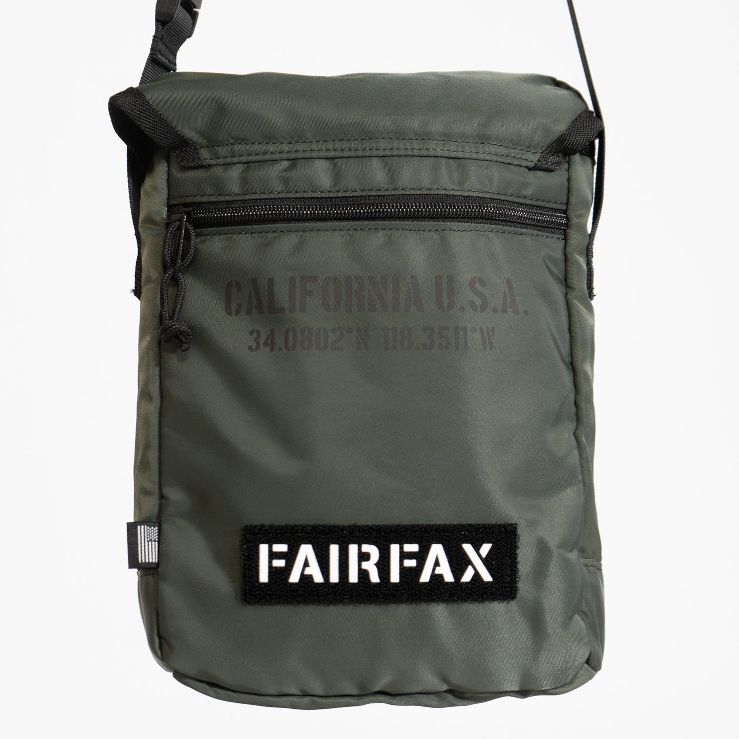 FAIRFAX MILITARY SIDE POUCH - FFBG49_CE2