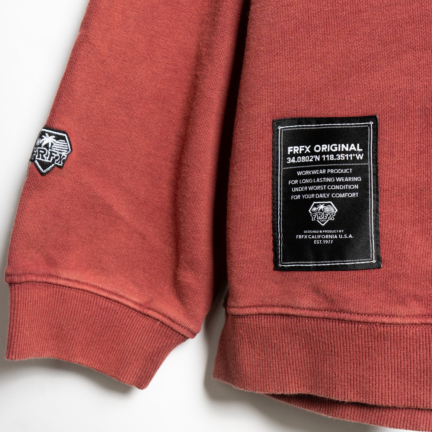 FAIRFAX DOUBLE CROSS CREWNECK