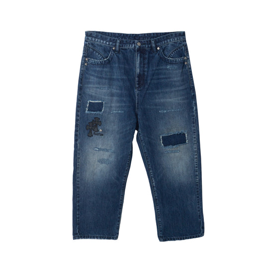 FAIRFAX DOUBLE CROSS DISTRESSED JEANS
