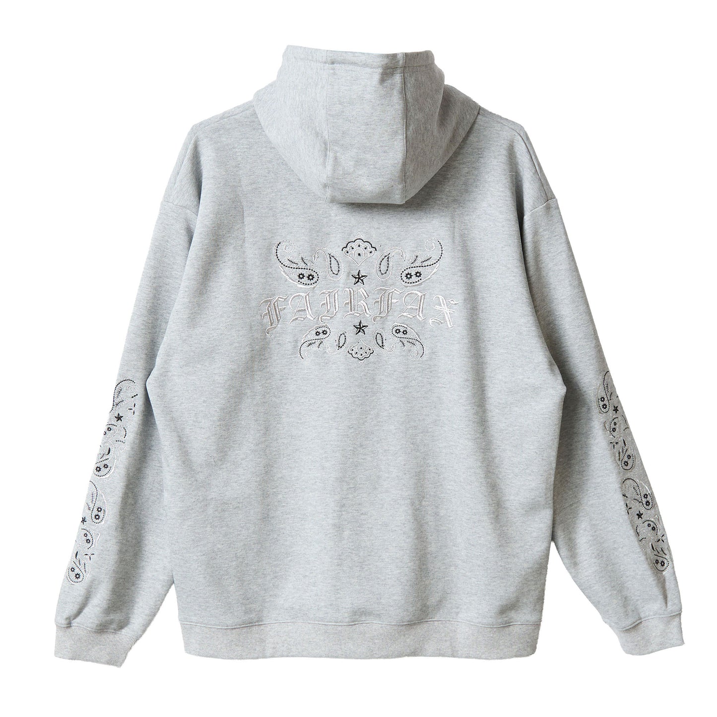 FAIRFAX PAISLEY ZIP UP HOODIES