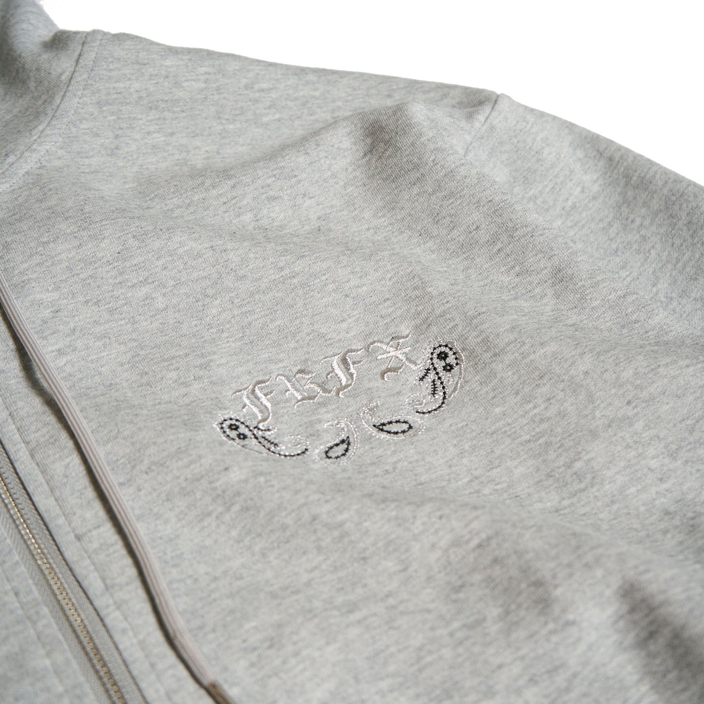 FAIRFAX PAISLEY ZIP UP HOODIES