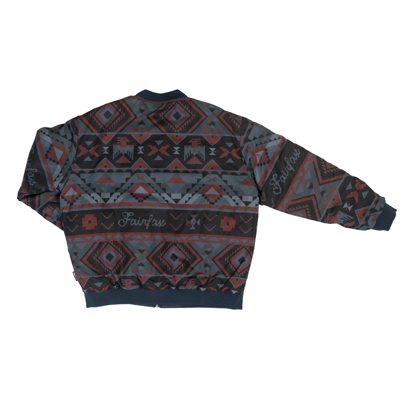 FAIRFAX NAVAJO REVERSIBLE STADIUM JACKET - FFJK02_CE2