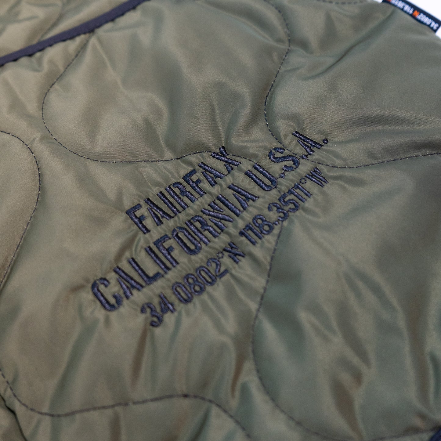 MILITARY REVERSIBLE QUILTED JACKET - FFJK05_CE2