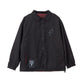 FAIRFAX ROCKER REVERSIBLE COACH JACKET BLACK/WINE