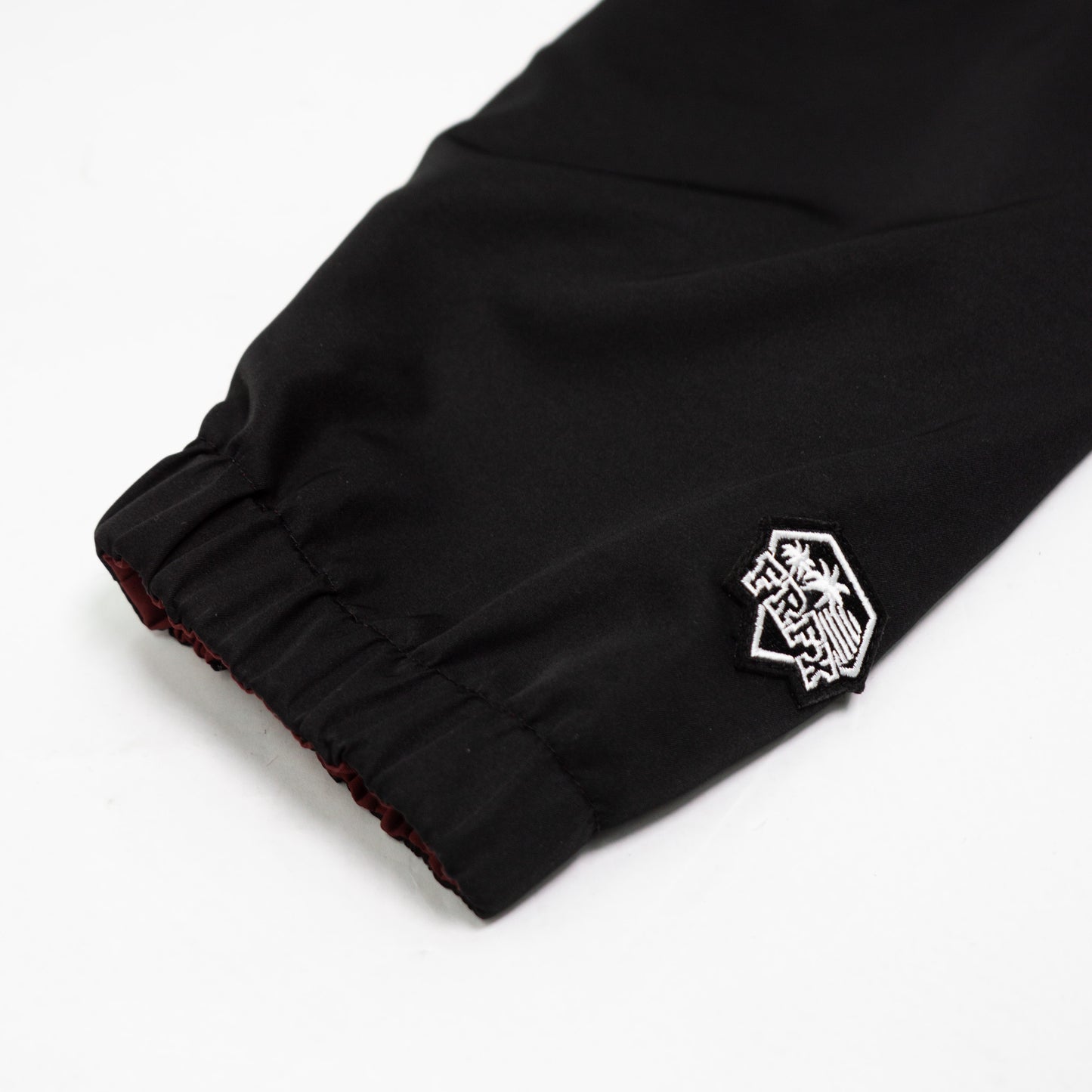 FAIRFAX ROCKER REVERSIBLE COACH JACKET BLACK/WINE