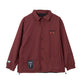 FAIRFAX ROCKER REVERSIBLE COACH JACKET BLACK/WINE