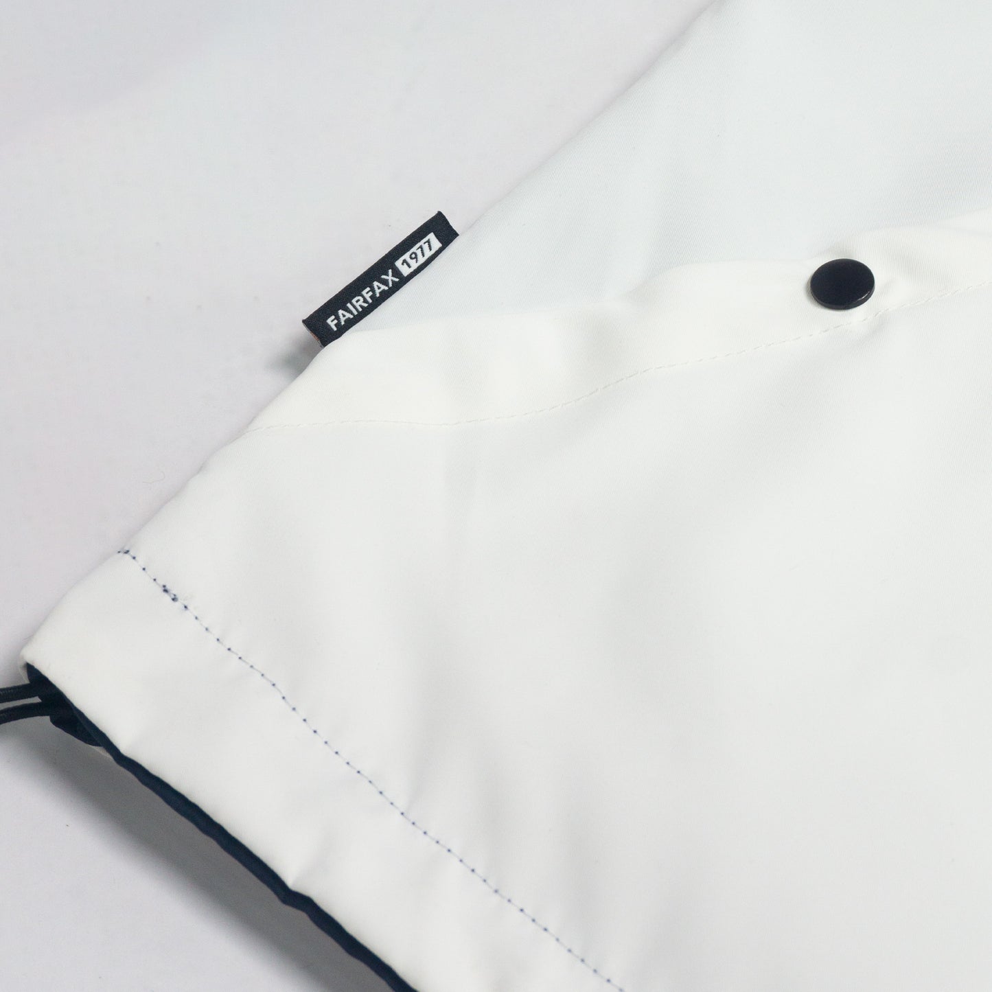 FAIRFAX ROCKER REVERSIBLE COACH JACKET WHITE/NAVY - FFJK29