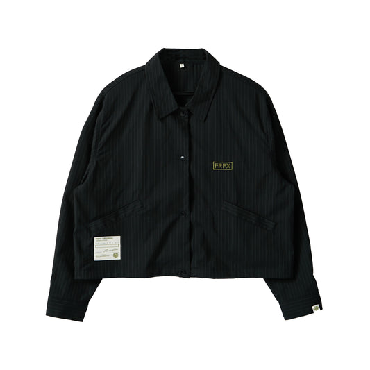 FRFX STRIPED CROPPED JACKET - FFJK37