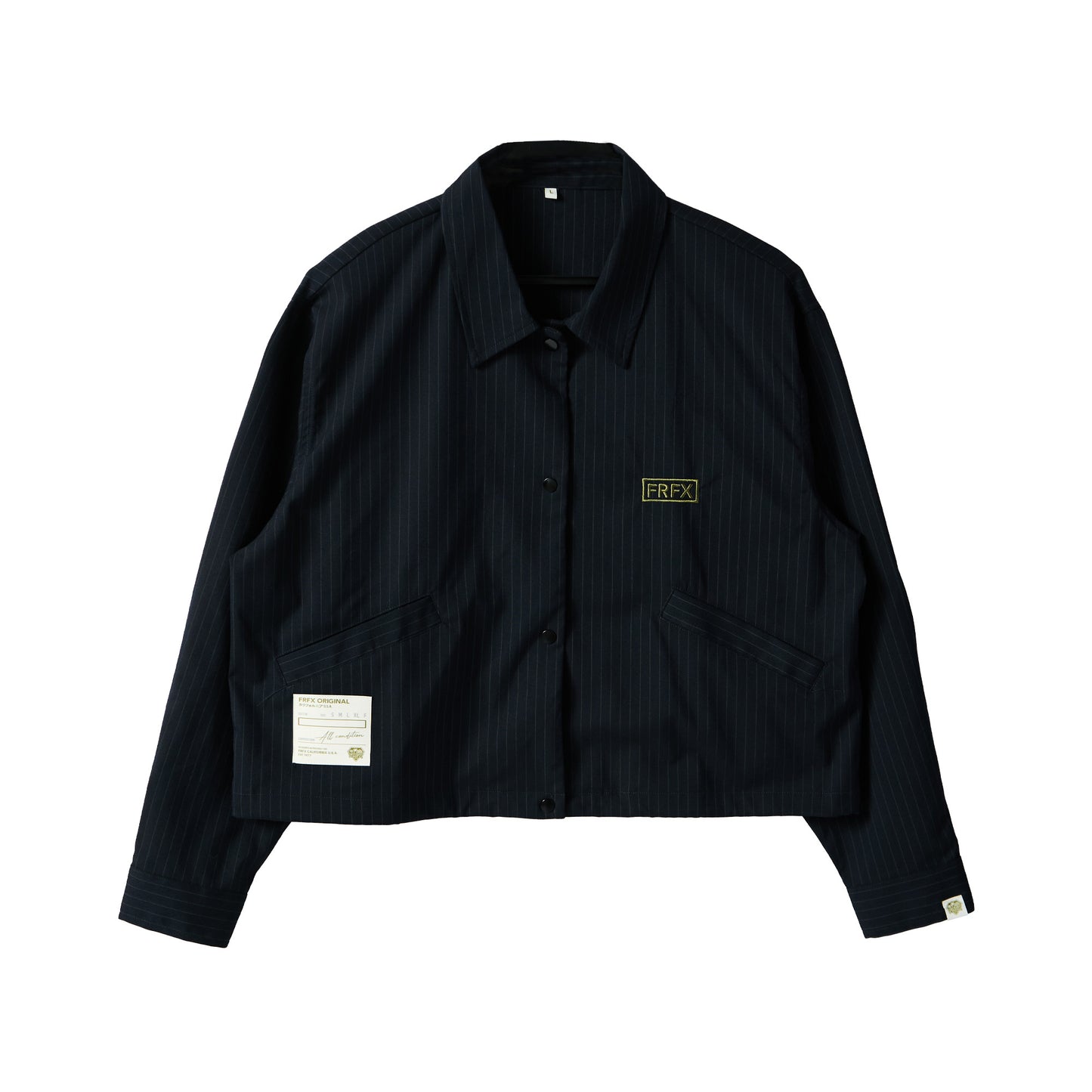 FRFX STRIPED CROPPED JACKET - FFJK37