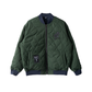 FAIRFAX DOUBLE CROSS REVERSIBLE FLIGHT JACKET - NAVY/ARMY GREEN