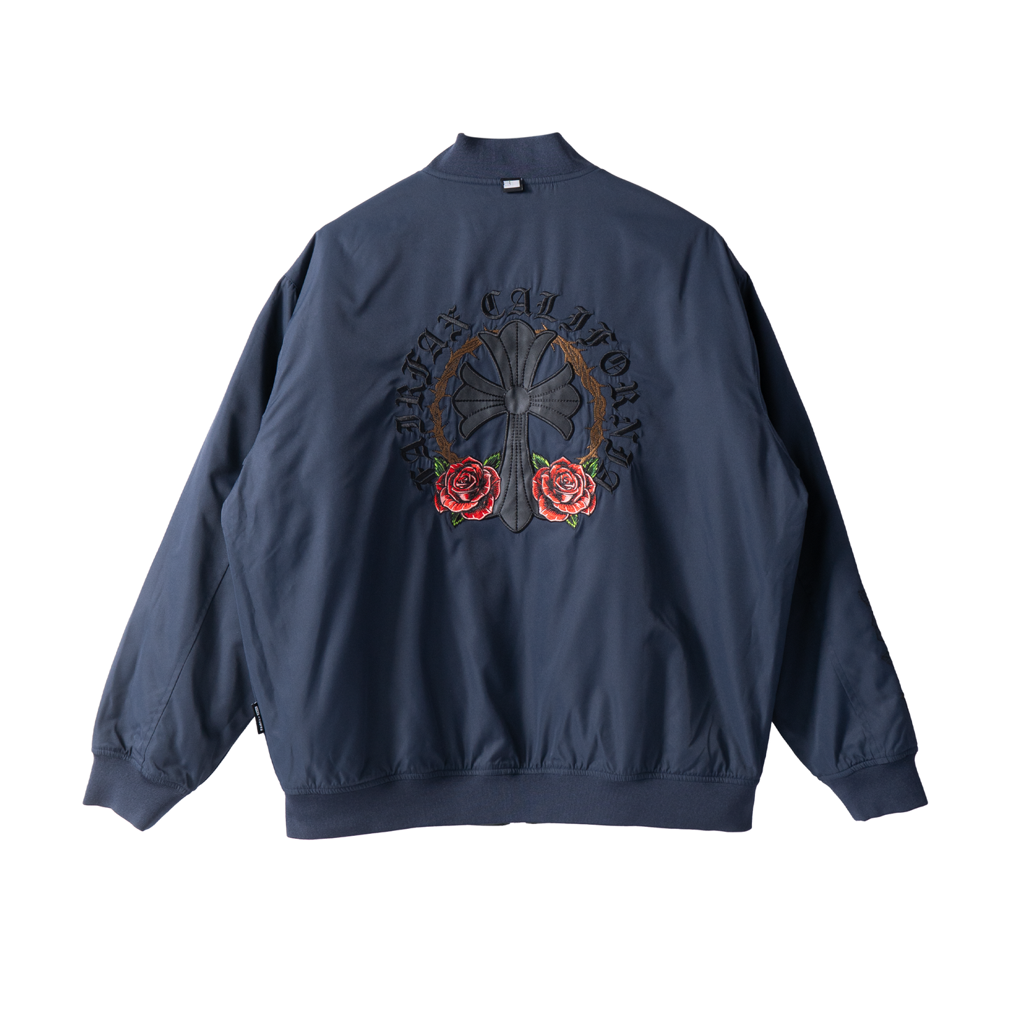 FAIRFAX DOUBLE CROSS REVERSIBLE FLIGHT JACKET - NAVY/ARMY GREEN