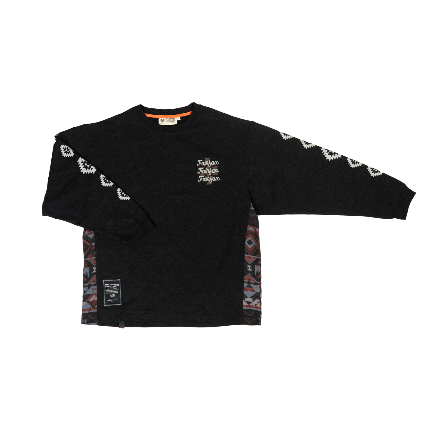FAIRFAX NAVAJO VINTAGE WASHED L/S TEE - FFLT03-CE02
