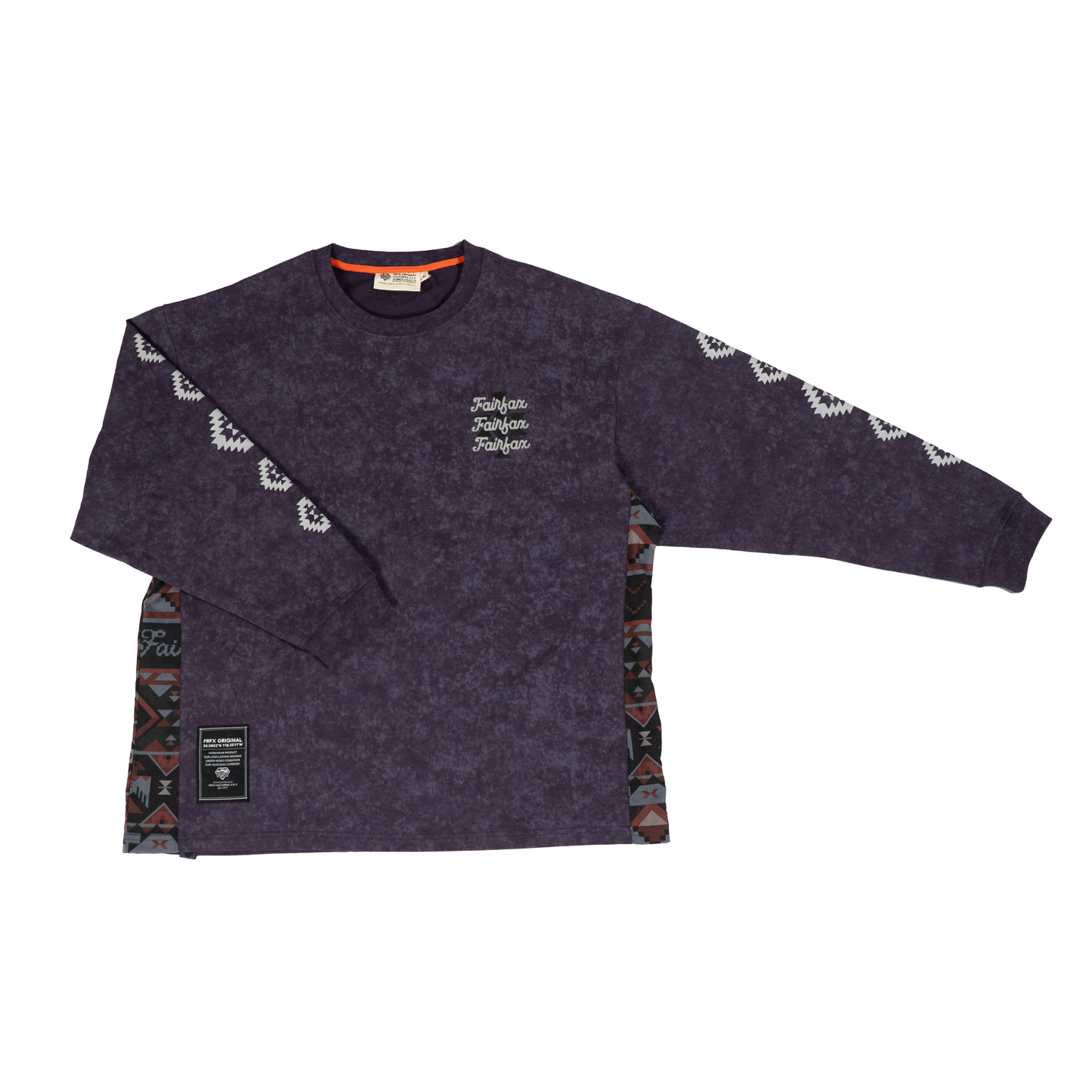 FAIRFAX NAVAJO VINTAGE WASHED L/S TEE - FFLT03-CE02