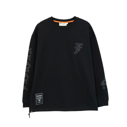 FAIRFAX ”F“ APPLIQUE L/S TEE