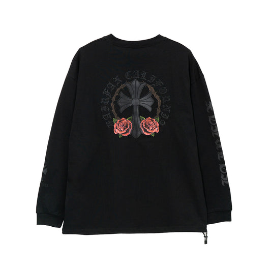 FAIRFAX ”F“ APPLIQUE L/S TEE