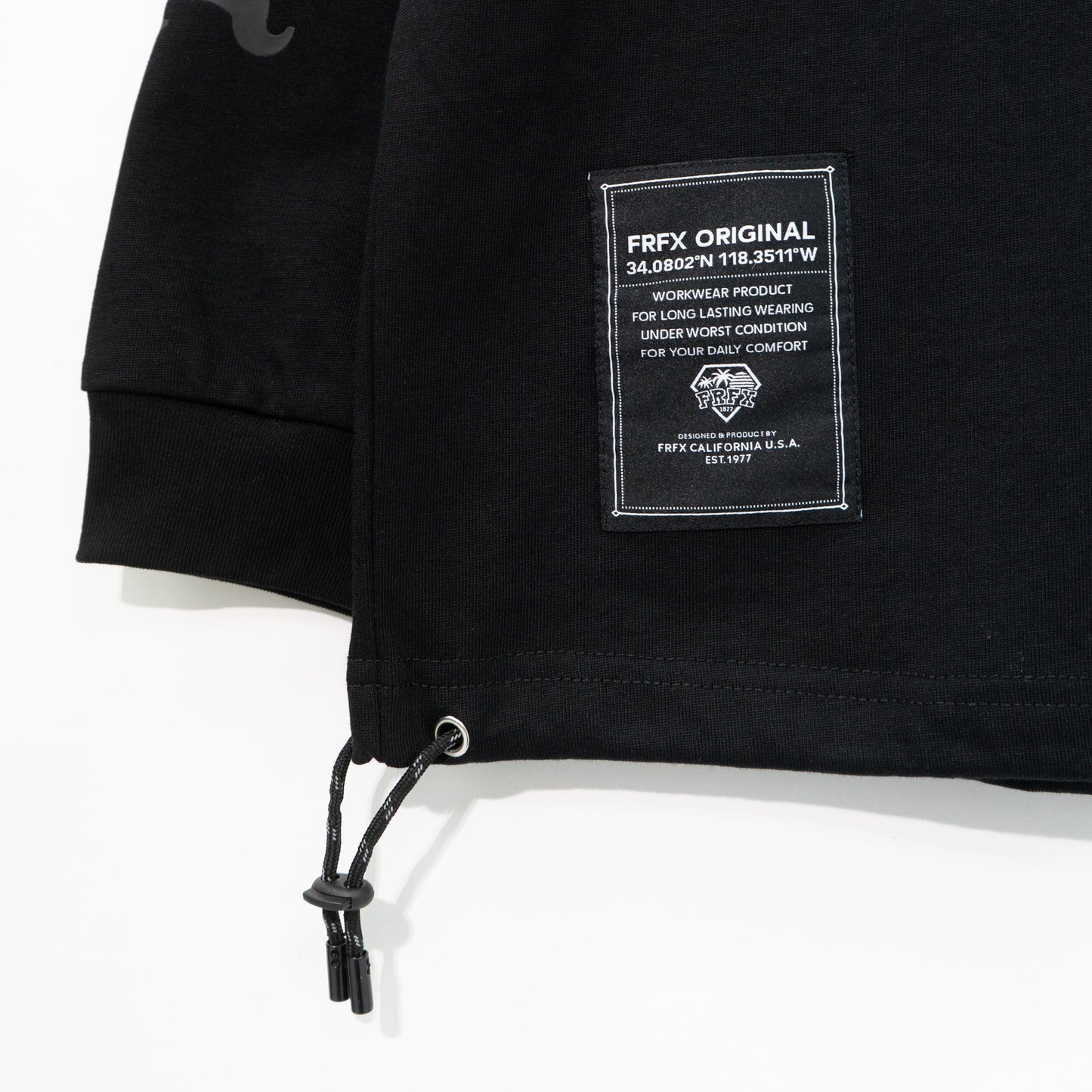 FAIRFAX ”F“ APPLIQUE L/S TEE